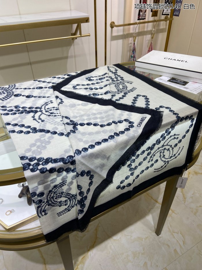 Streetwear Scarf CHANEL 329269 SIZE:65*185cm