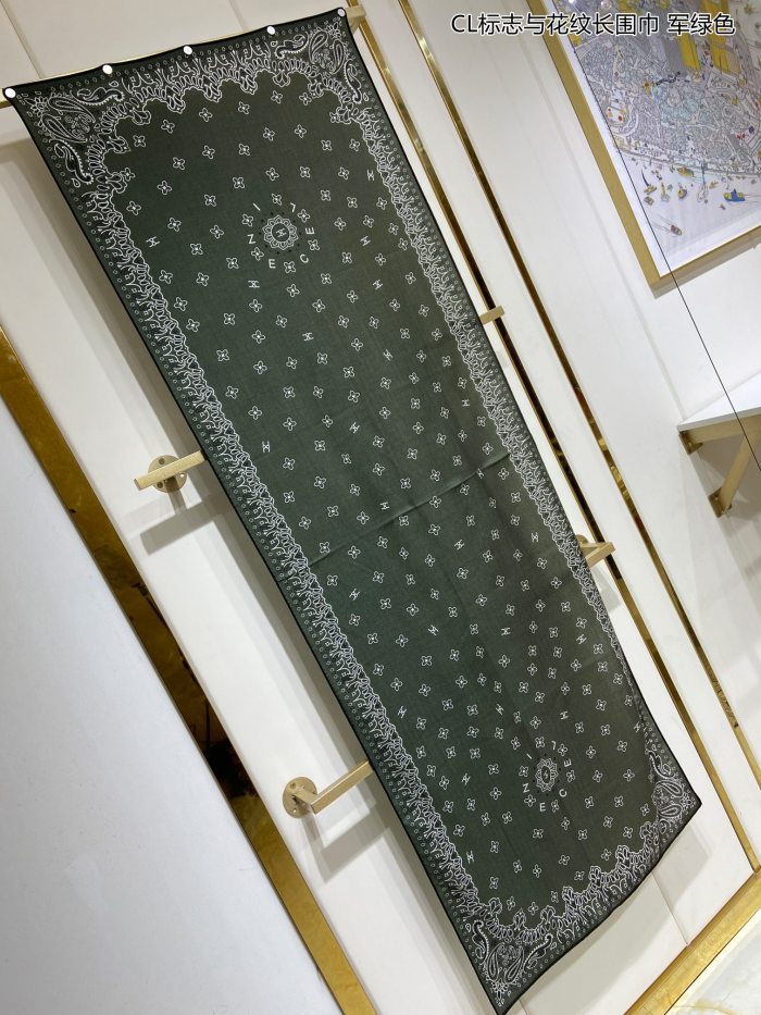 Streetwear Scarf CHANEL 329265 size:60*200cm