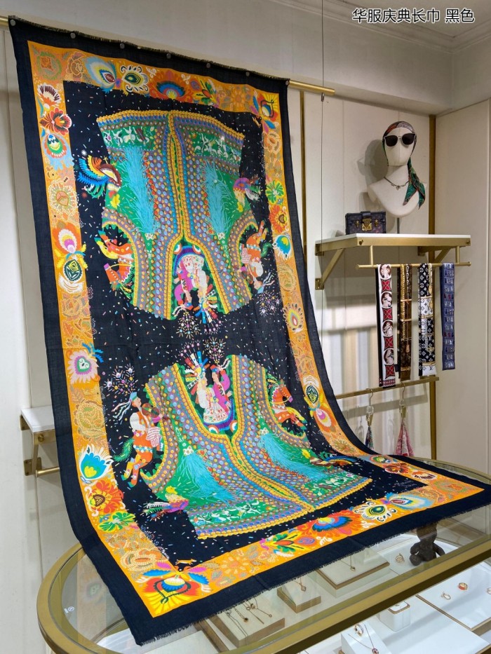 Streetwear Scarf Hermes  329259 SIZE:110*200cm
