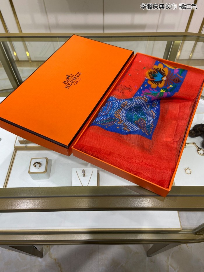 Streetwear Scarf Hermes 329257 SIZE:110*200cm