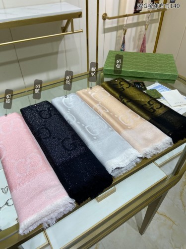 Streetwear Scarf GUCCI 329252 SIZE:90cm*90cm