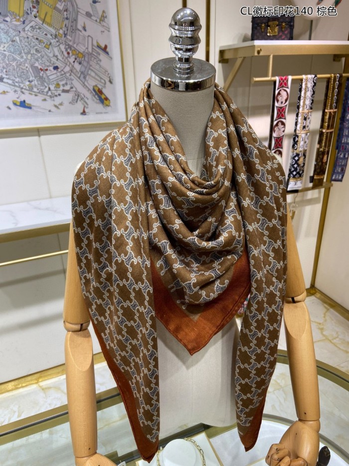 Streetwear Scarf CHANEL 329241 SIZE:140*140cm