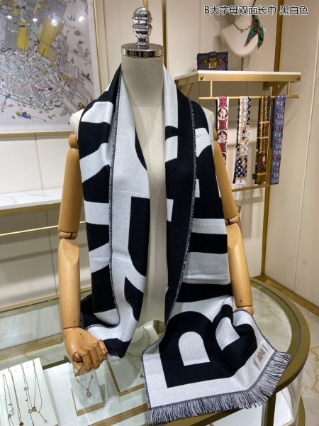 Streetwear Scarf BURBERRY 329246 size：36*180cm