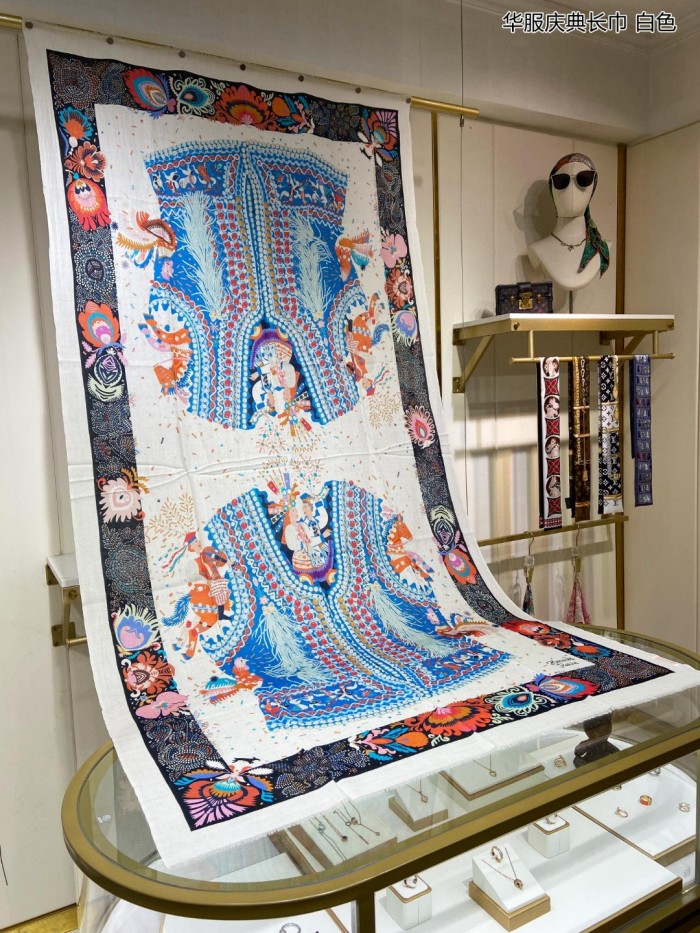 Streetwear Scarf Hermes 329258 SIZE:110*200cm