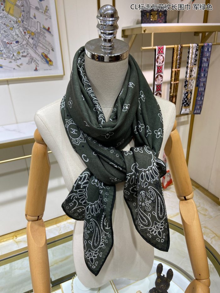Streetwear Scarf CHANEL 329265 size:60*200cm