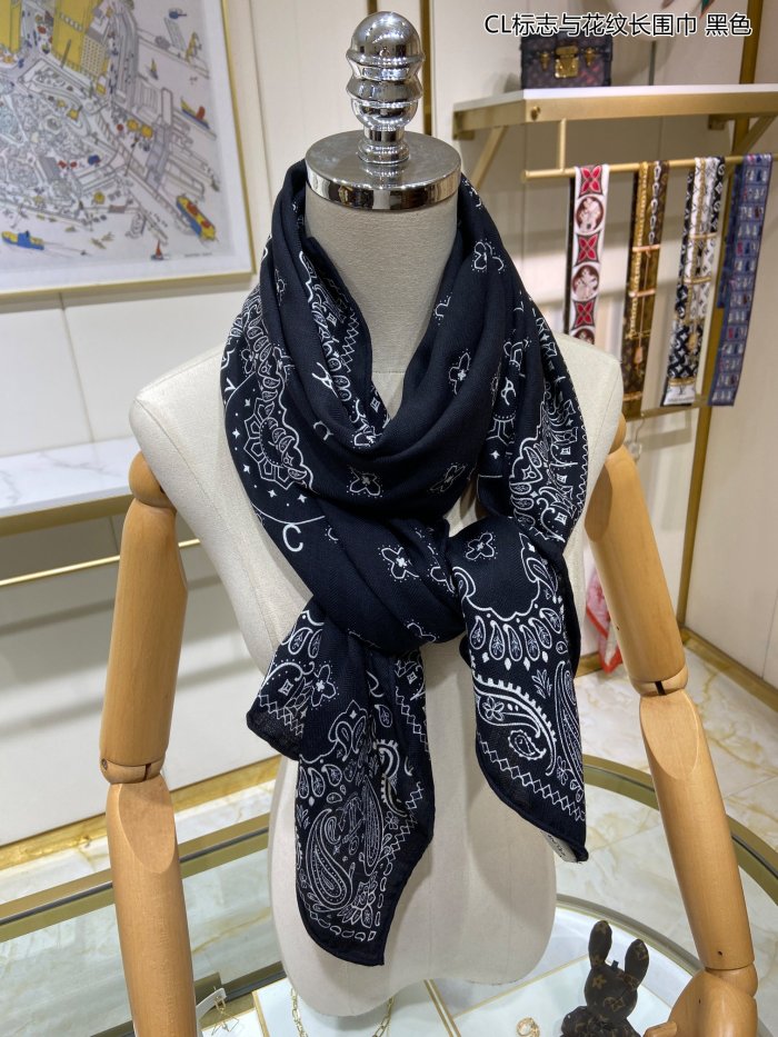 Streetwear Scarf CHANEL 329267 SIZE:60*200cm