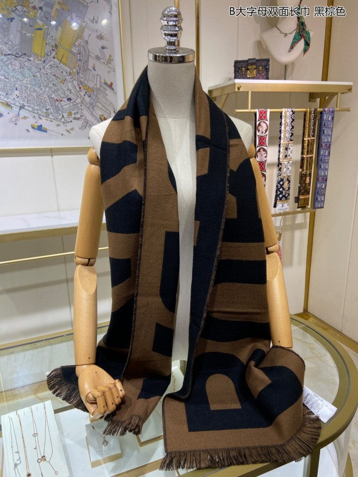 Streetwear Scarf BURBERRY 329249 size：36*180cm