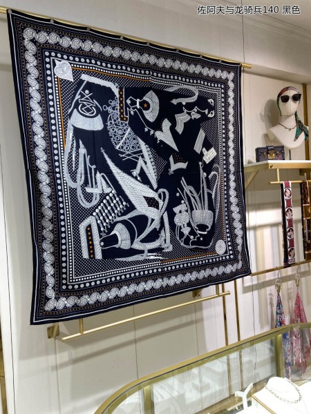 Streetwear Scarf Hermes 329227 SIZE:140cm*140cm