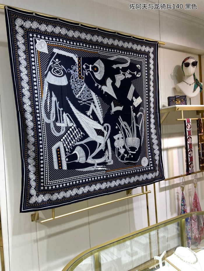 Streetwear Scarf Hermes 329227 SIZE:140cm*140cm