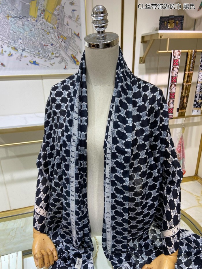 Streetwear Scarf CHANEL 329262 SIZE:200*110cm