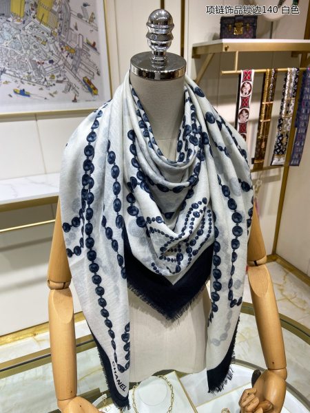 Streetwear Scarf CHANEL 329269 SIZE:65*185cm