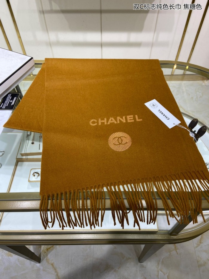 Streetwear Scarf CHANEL 329270 SIZE:40*198cm