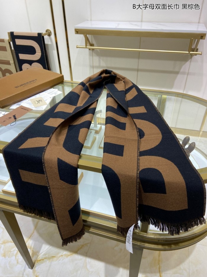 Streetwear Scarf BURBERRY 329249 size：36*180cm