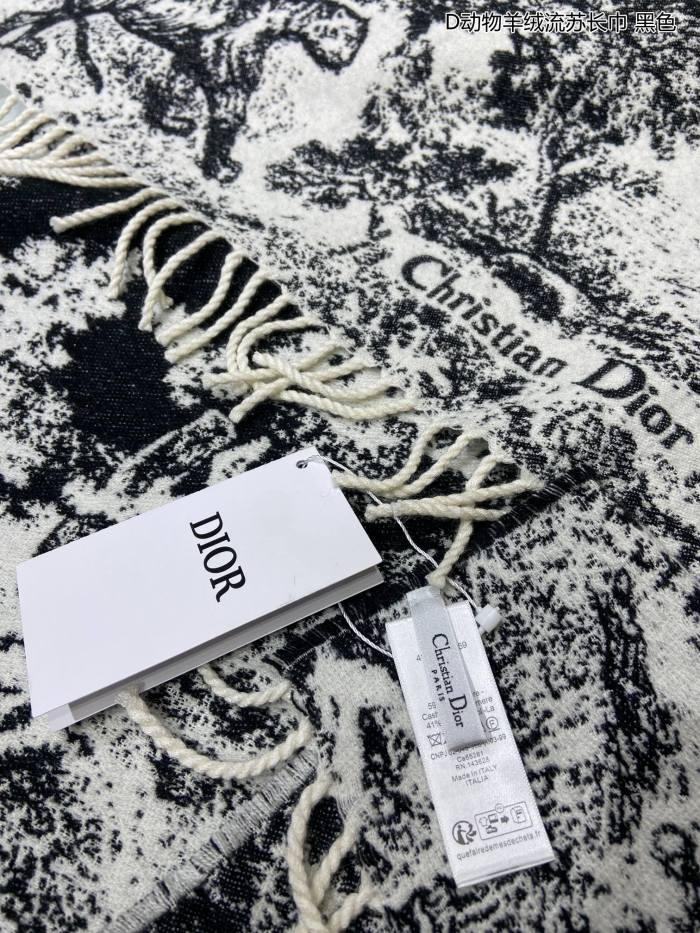 Streetwear Scarf Dior 329219 SIZE:45*200cm