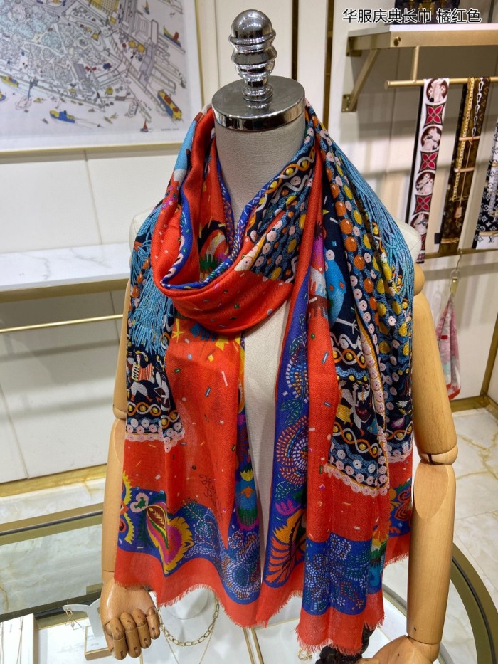 Streetwear Scarf Hermes 329257 SIZE:110*200cm