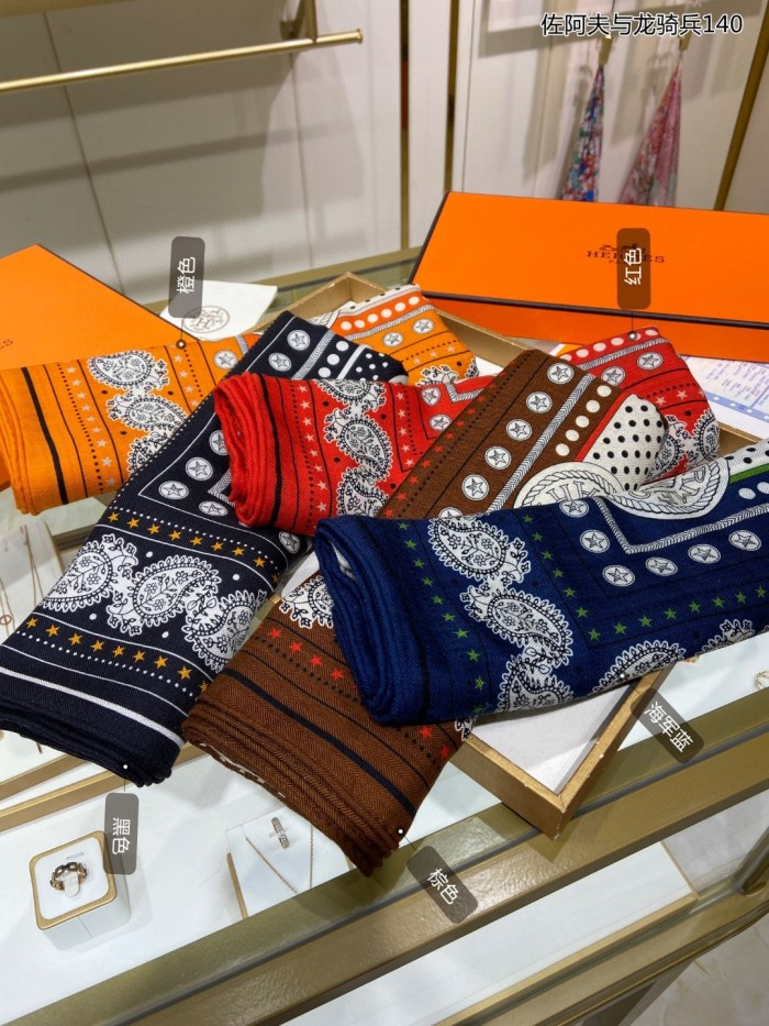 Streetwear Scarf Hermes 329228 SIZE:140cm*140cm