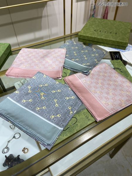 Streetwear Scarf GUCCI 329214 SIZE:90cm*90cm