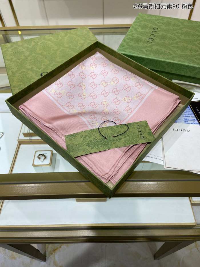 Streetwear Scarf GUCCI 329214 SIZE:90cm*90cm