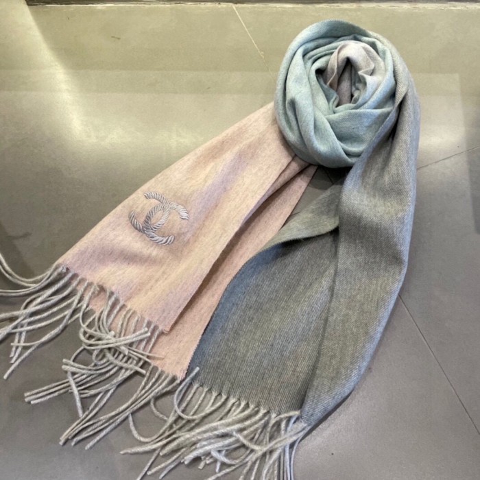 Streetwear Scarf CHANEL 329121 SIZE:210*36cm