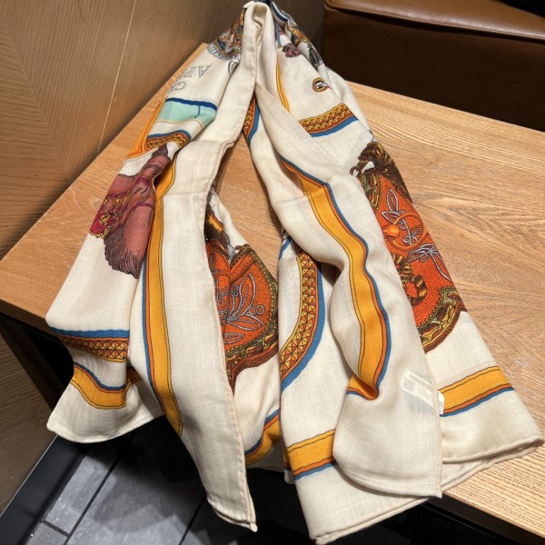 Streetwear Scarf Hermes 329105 size:140cm*140cm
