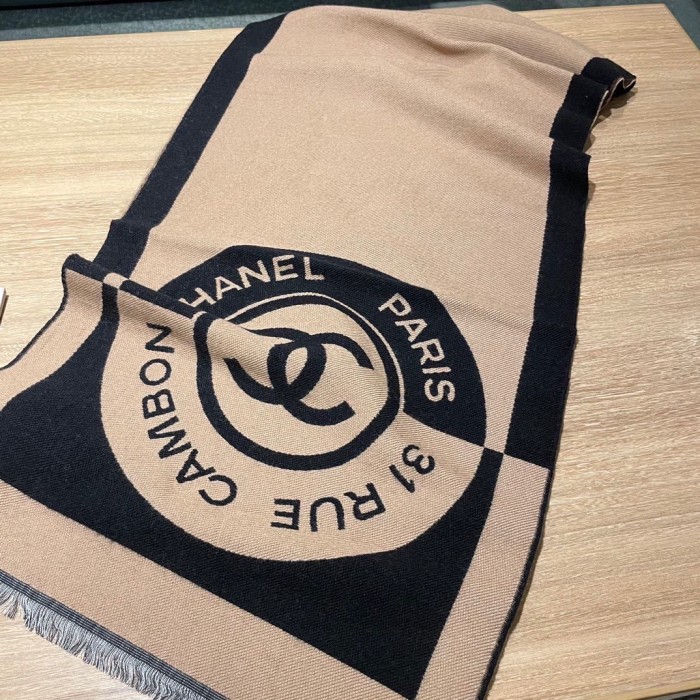 Streetwear Scarf CHANEL 329123 SIZE:40*200cm