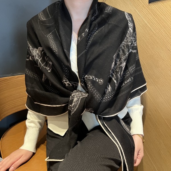 Streetwear Scarf Hermes 329104 size:140cm*140cm