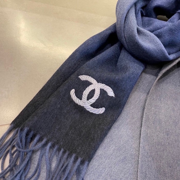 Streetwear Scarf CHANEL 329114 SIZE:210*36cm