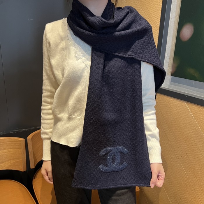Streetwear Scarf CHANEL 329106 size:180*35cm