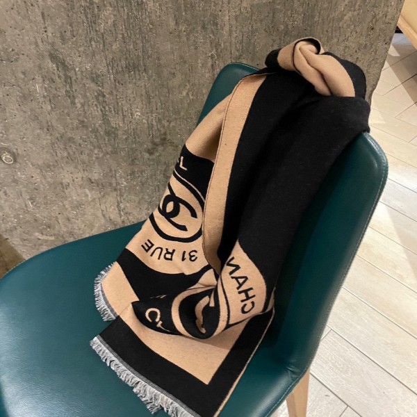 Streetwear Scarf CHANEL 329123 SIZE:40*200cm
