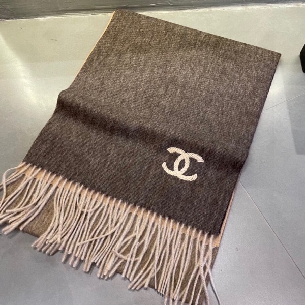 Streetwear Scarf CHANEL 329113 SIZE:210*36cm