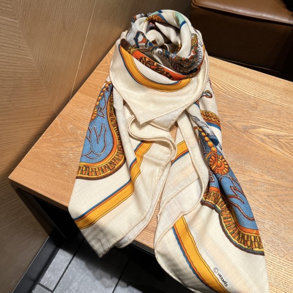 Streetwear Scarf Hermes 329105 size:140cm*140cm
