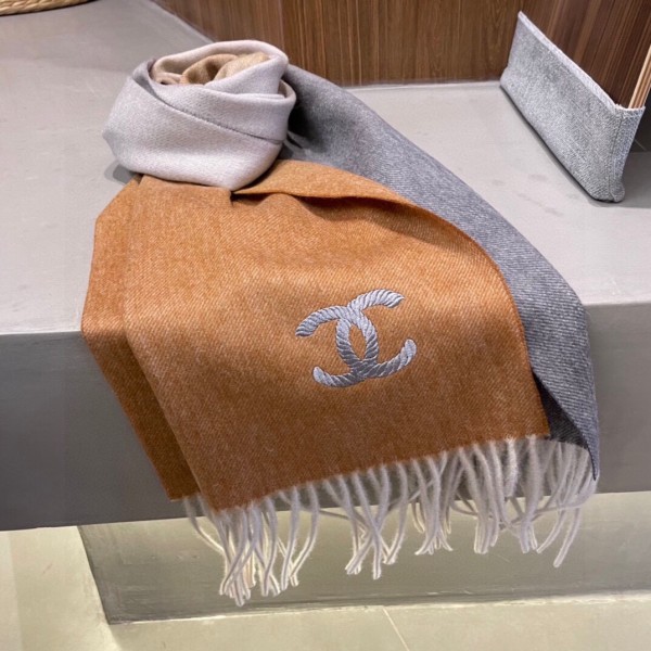 Streetwear Scarf CHANEL 329119 SIZE:210*36cm