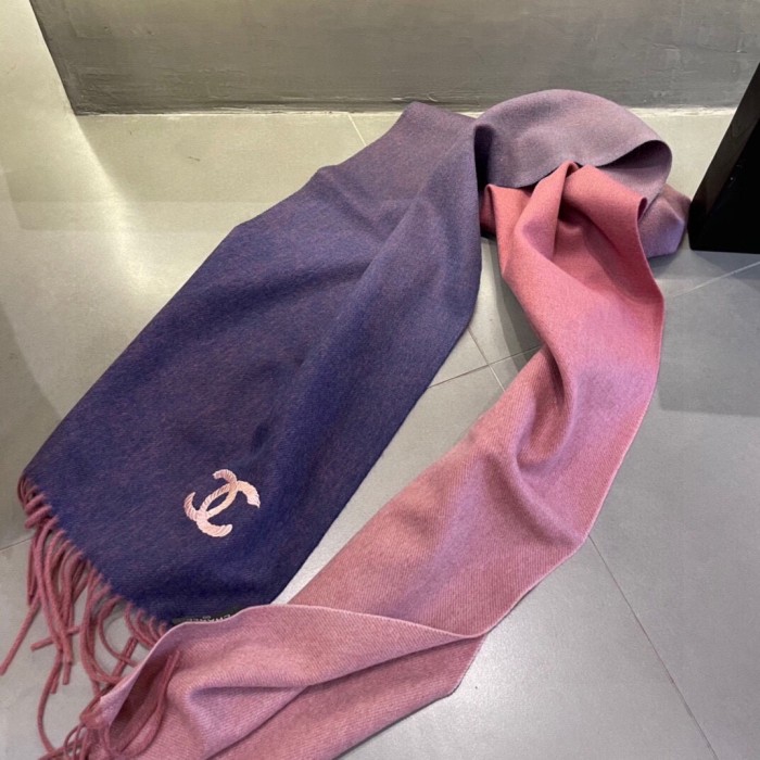 Streetwear Scarf CHANEL 329116 SIZE:210*36cm