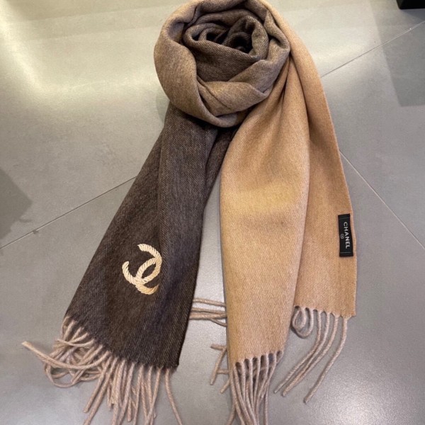 Streetwear Scarf CHANEL 329113 SIZE:210*36cm