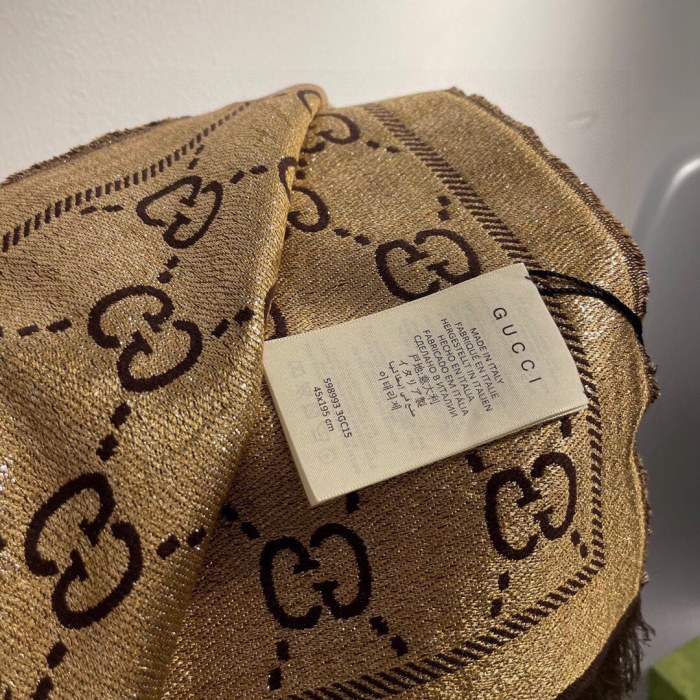 Streetwear Scarf GUCCI 329109 SIZE:45*195cm