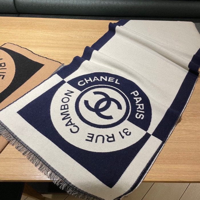 Streetwear Scarf CHANEL 329122 SIZE:40*200cm
