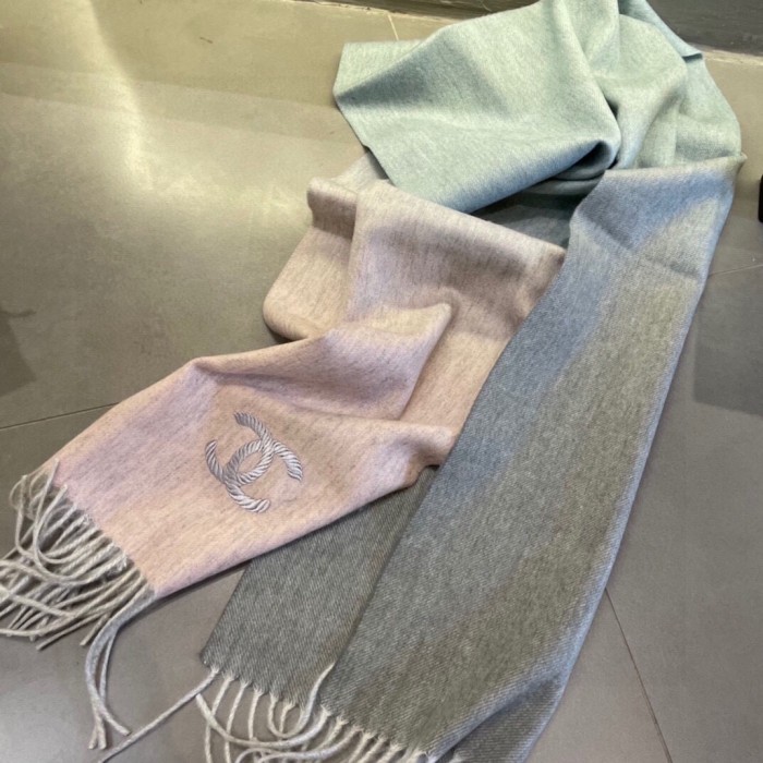 Streetwear Scarf CHANEL 329121 SIZE:210*36cm