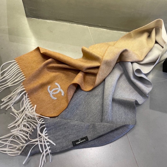 Streetwear Scarf CHANEL 329119 SIZE:210*36cm