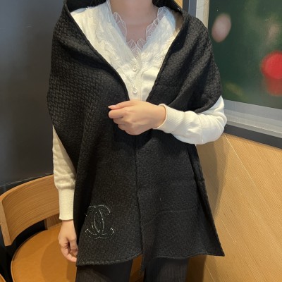 Streetwear Scarf CHANEL 329107 size:30*175cm