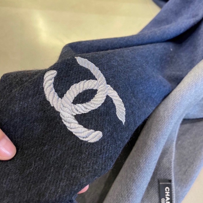Streetwear Scarf CHANEL 329114 SIZE:210*36cm