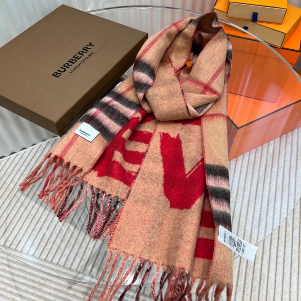 Streetwear Scarf BURBERRY 329099 size：186*35cm