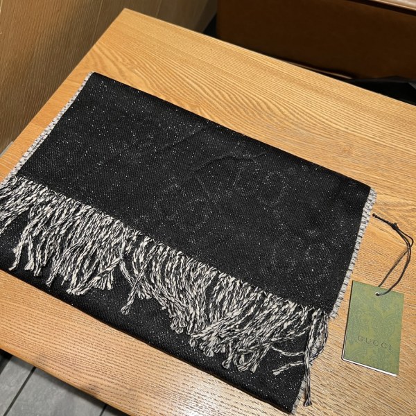 Streetwear Scarf GUCCI 329102 SIZE:34*195cm