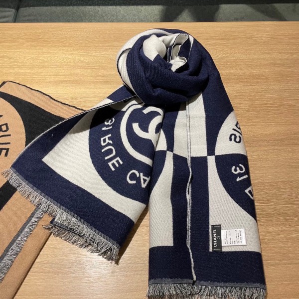 Streetwear Scarf CHANEL 329122 SIZE:40*200cm