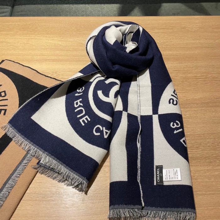 Streetwear Scarf CHANEL 329122 SIZE:40*200cm