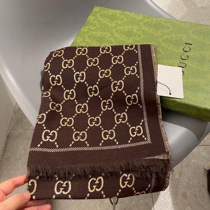 Streetwear Scarf GUCCI 329109 SIZE:45*195cm