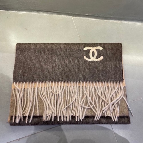 Streetwear Scarf CHANEL 329113 SIZE:210*36cm