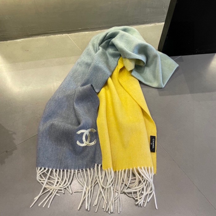 Streetwear Scarf CHANEL 329117 SIZE:210*36cm