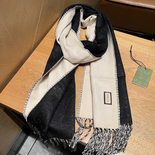Streetwear Scarf GUCCI 329102 SIZE:34*195cm