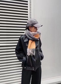 Streetwear Scarf CHANEL 329119 SIZE:210*36cm