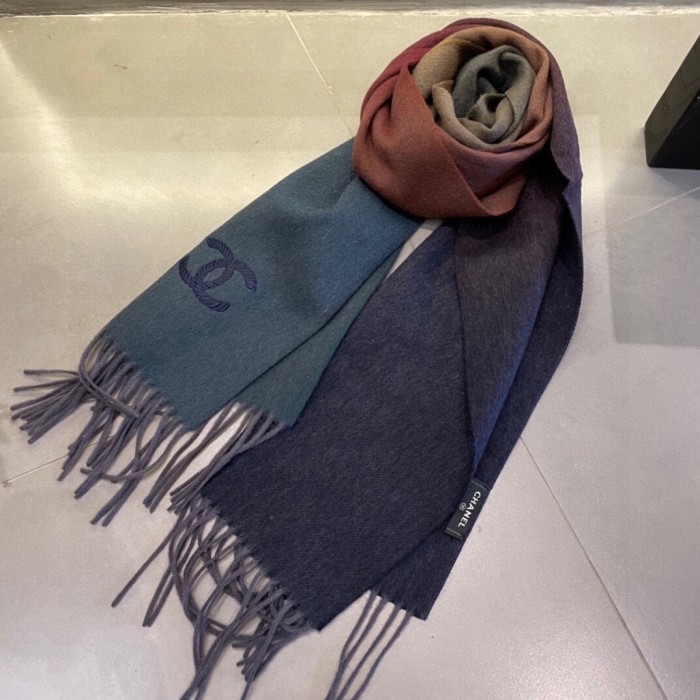 Streetwear Scarf CHANEL 329112 SIZE:210*36cm